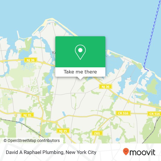 David A Raphael Plumbing map