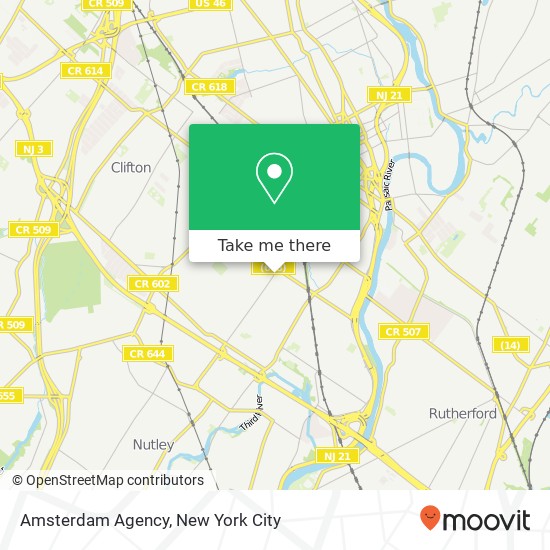 Amsterdam Agency map
