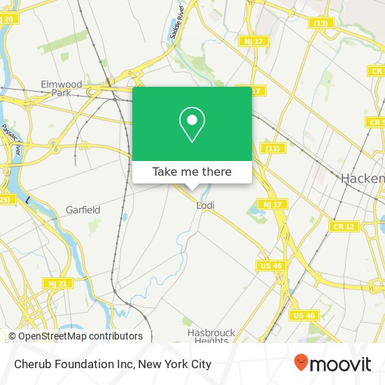 Cherub Foundation Inc map