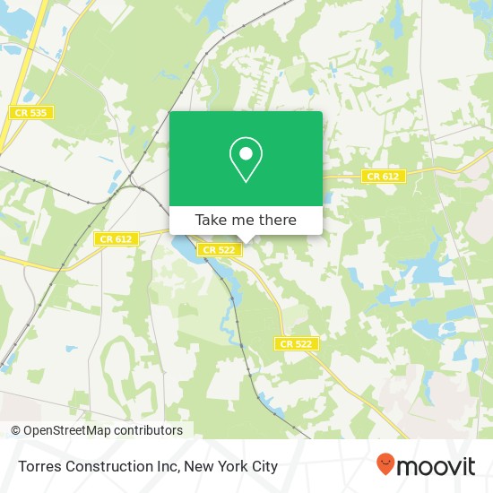 Torres Construction Inc map