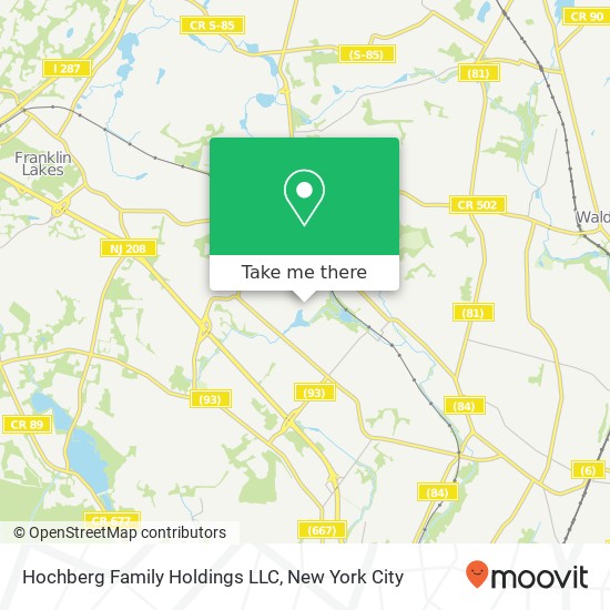 Hochberg Family Holdings LLC map