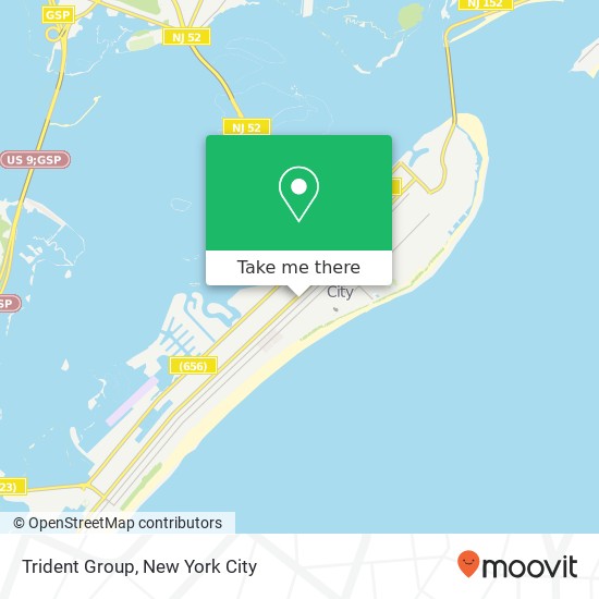 Trident Group map