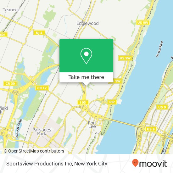 Sportsview Productions Inc map