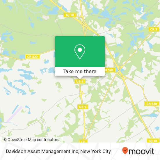 Davidson Asset Management Inc map