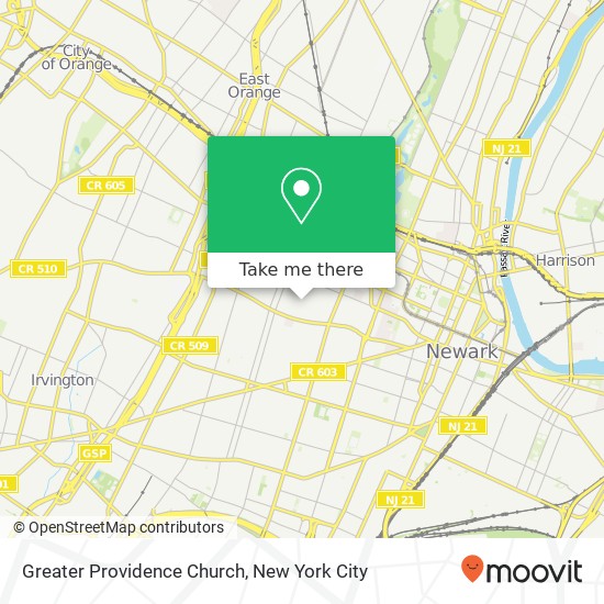 Greater Providence Church map