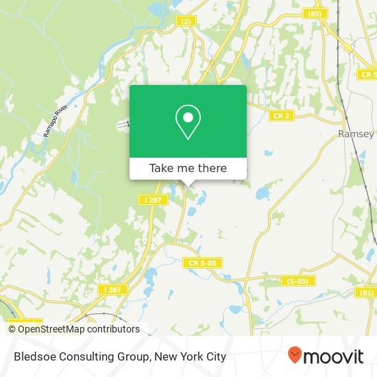Mapa de Bledsoe Consulting Group