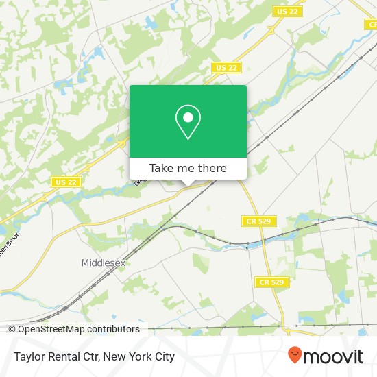 Mapa de Taylor Rental Ctr