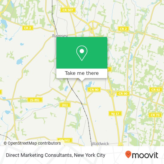 Mapa de Direct Marketing Consultants