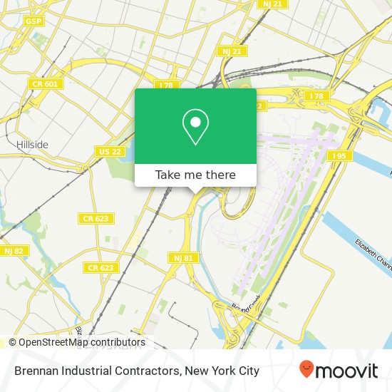 Brennan Industrial Contractors map