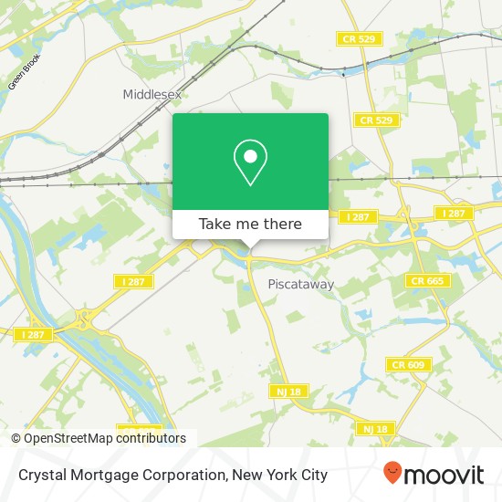 Crystal Mortgage Corporation map