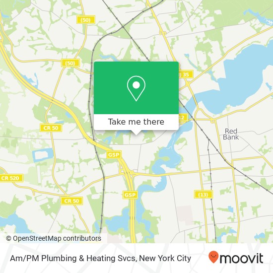Mapa de Am/PM Plumbing & Heating Svcs