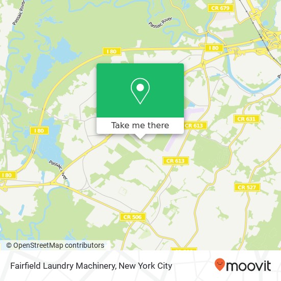 Mapa de Fairfield Laundry Machinery