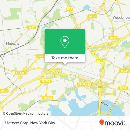 Matryxx Corp map