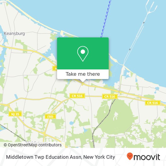 Mapa de Middletown Twp Education Assn