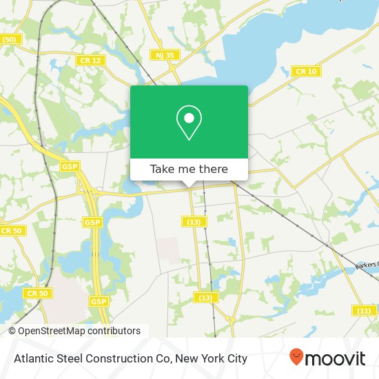 Mapa de Atlantic Steel Construction Co