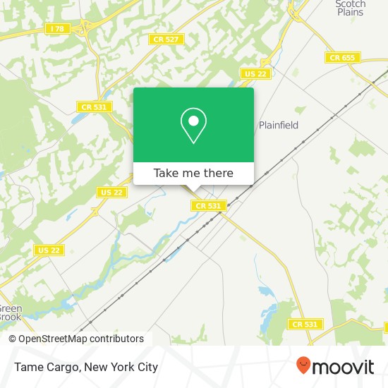 Tame Cargo map