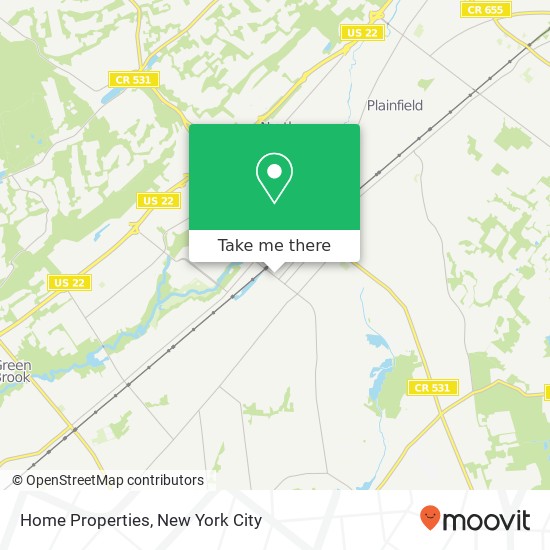 Home Properties map