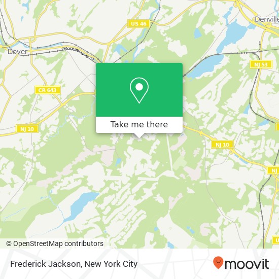 Mapa de Frederick Jackson