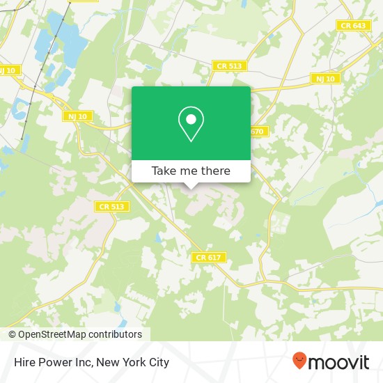 Hire Power Inc map