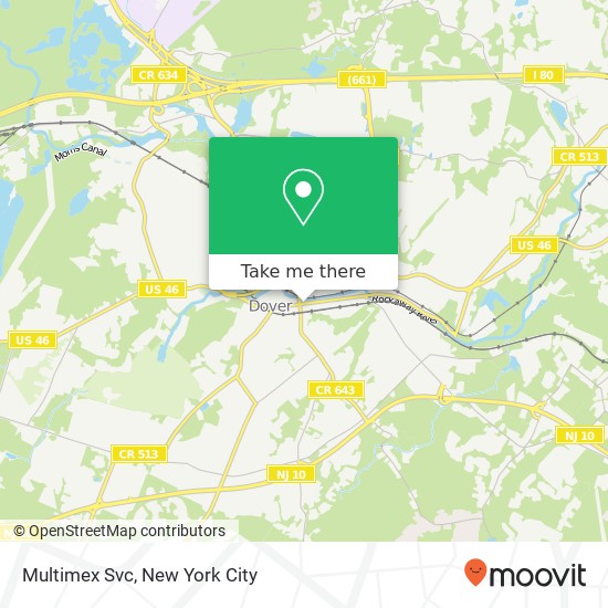 Multimex Svc map