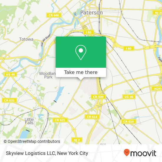 Skyview Logistics LLC map