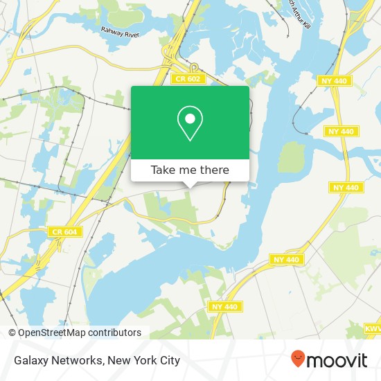 Galaxy Networks map