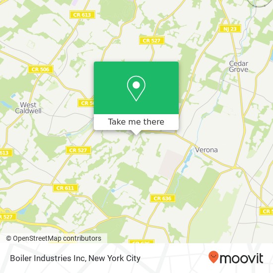Boiler Industries Inc map