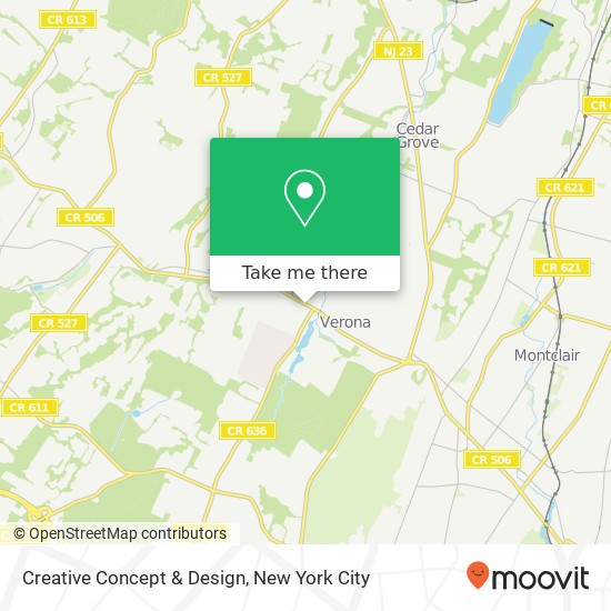 Mapa de Creative Concept & Design