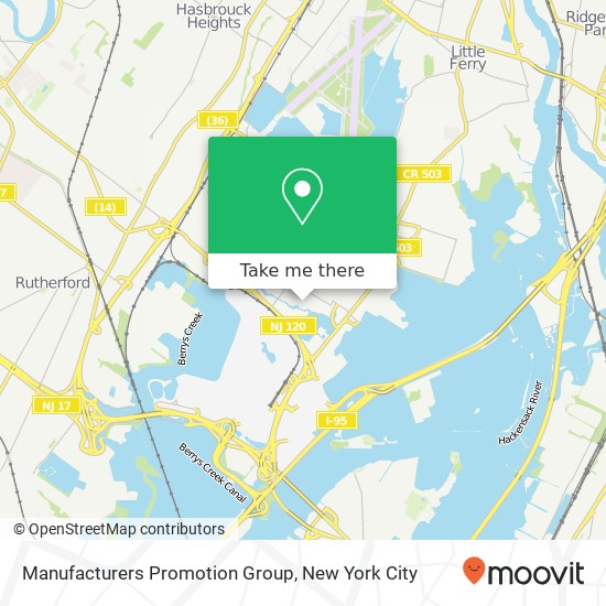Mapa de Manufacturers Promotion Group