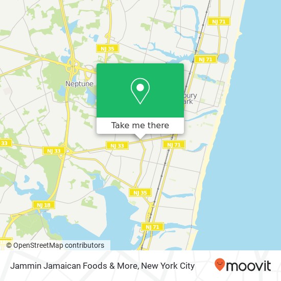 Jammin Jamaican Foods & More map