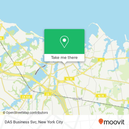 Mapa de DAS Business Svc