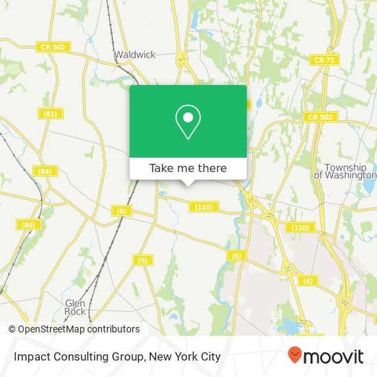 Impact Consulting Group map