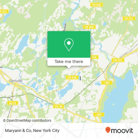 Mapa de Maryann & Co