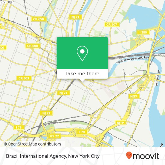 Mapa de Brazil International Agency