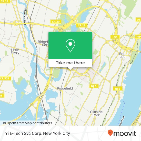 Yi E-Tech Svc Corp map