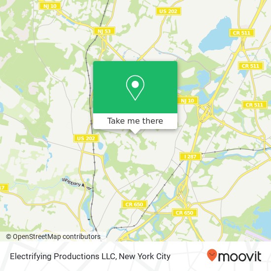 Electrifying Productions LLC map