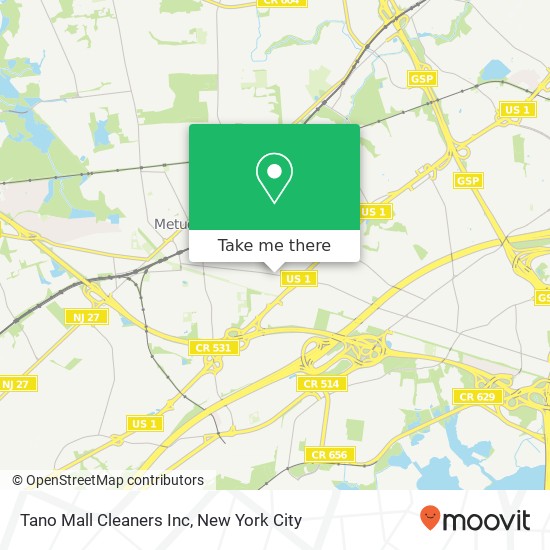 Tano Mall Cleaners Inc map