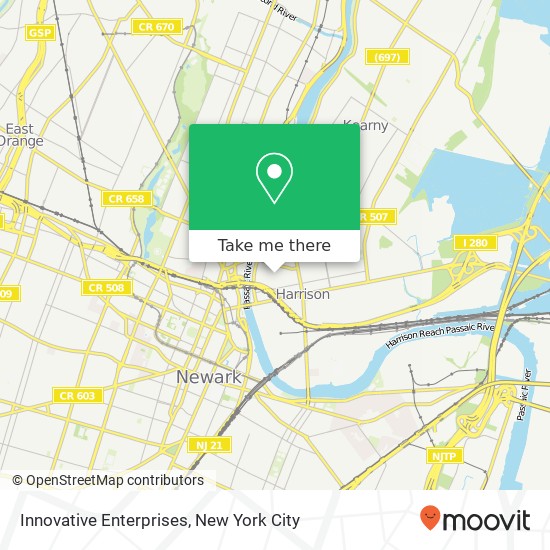 Innovative Enterprises map