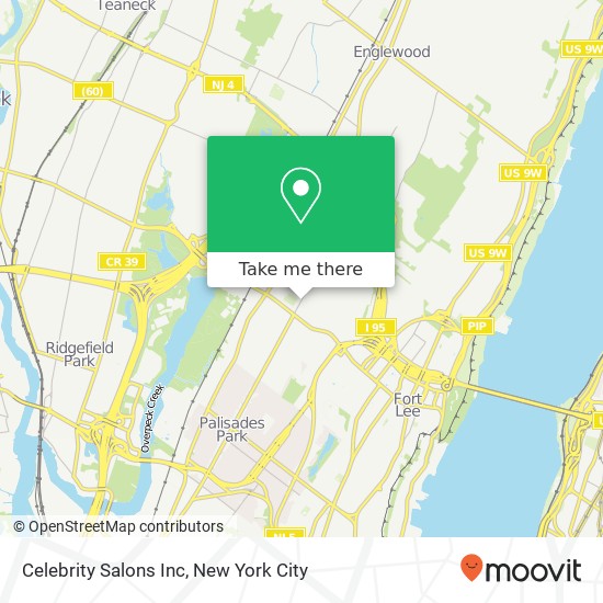 Celebrity Salons Inc map