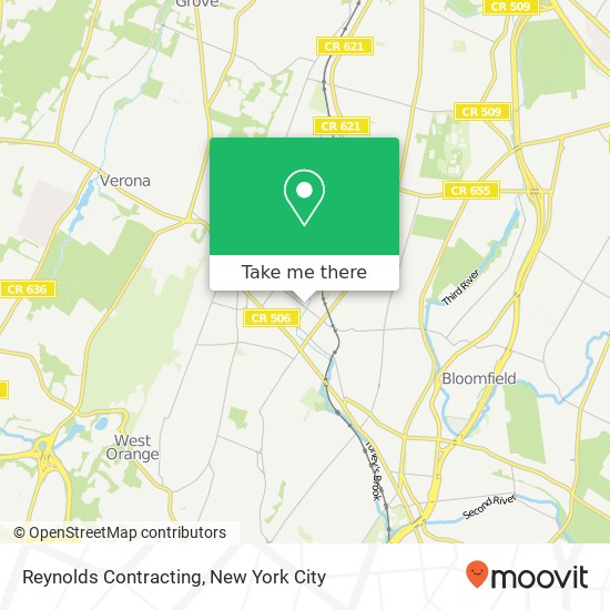 Reynolds Contracting map