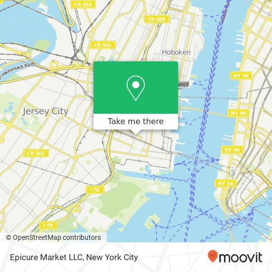 Mapa de Epicure Market LLC