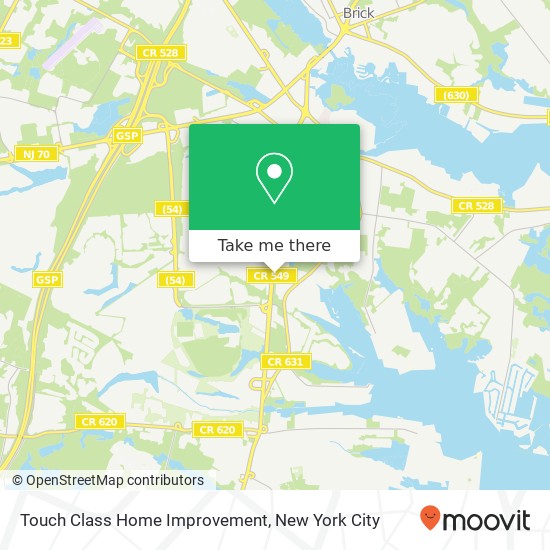 Mapa de Touch Class Home Improvement