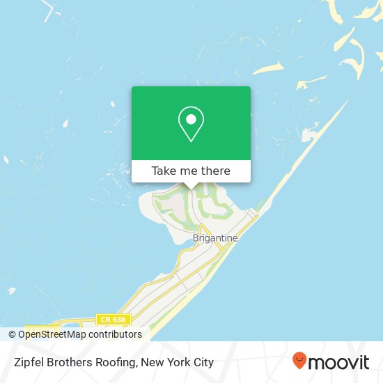 Zipfel Brothers Roofing map