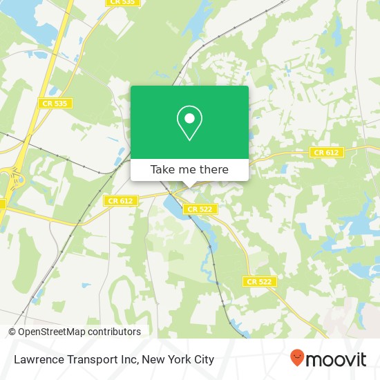 Mapa de Lawrence Transport Inc