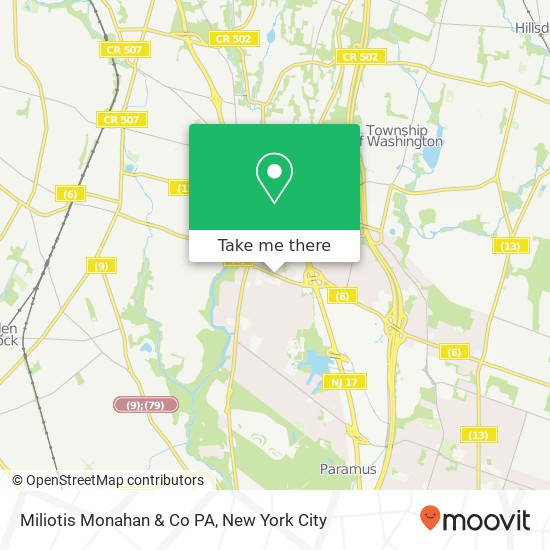 Miliotis Monahan & Co PA map