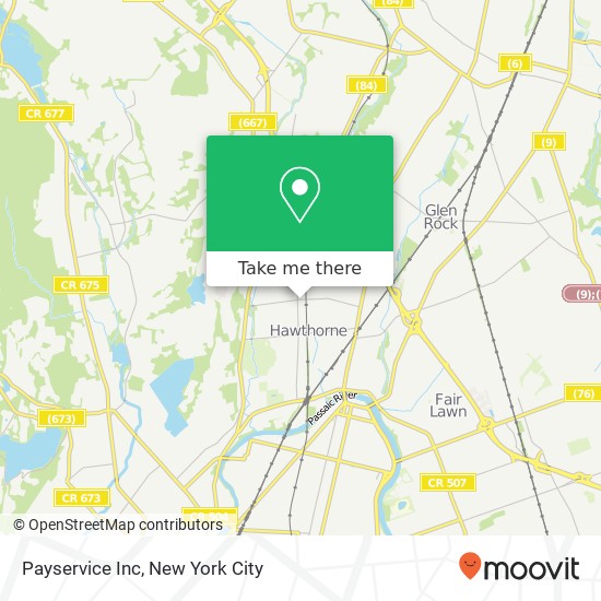 Payservice Inc map