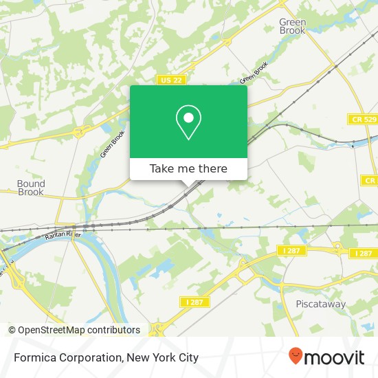 Formica Corporation map