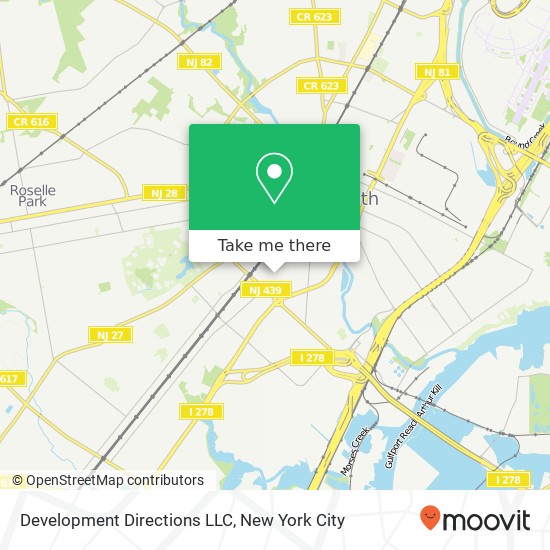 Mapa de Development Directions LLC