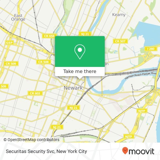Securitas Security Svc map