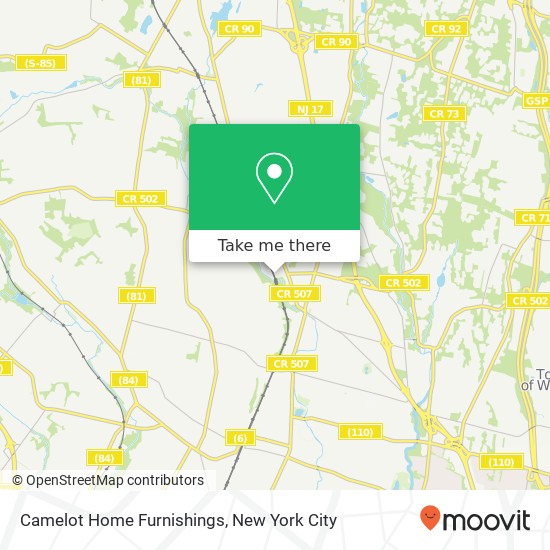 Camelot Home Furnishings map